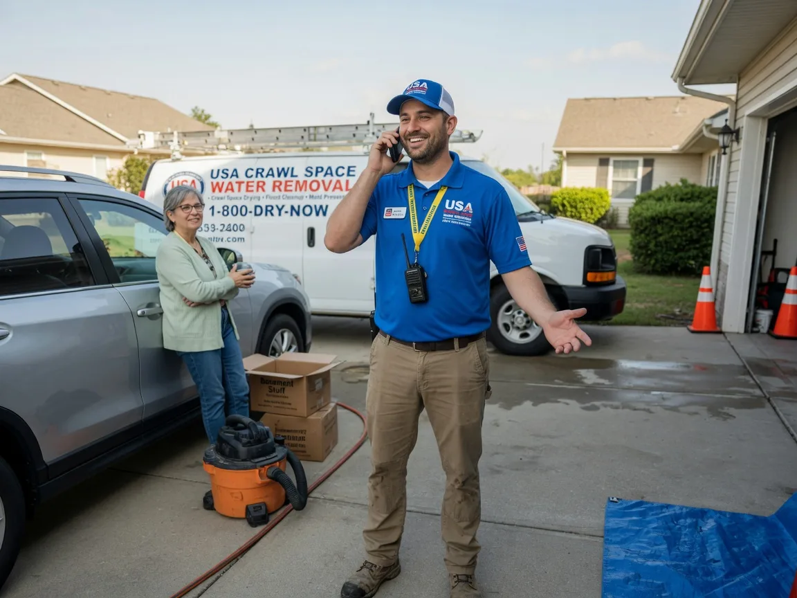 Crawl Space Water Removal Helen, GA FAQs